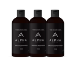 Black Label Shower Set