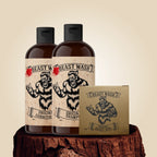 Men's Shower Kit - Natural Shampoo & Body Wash Set