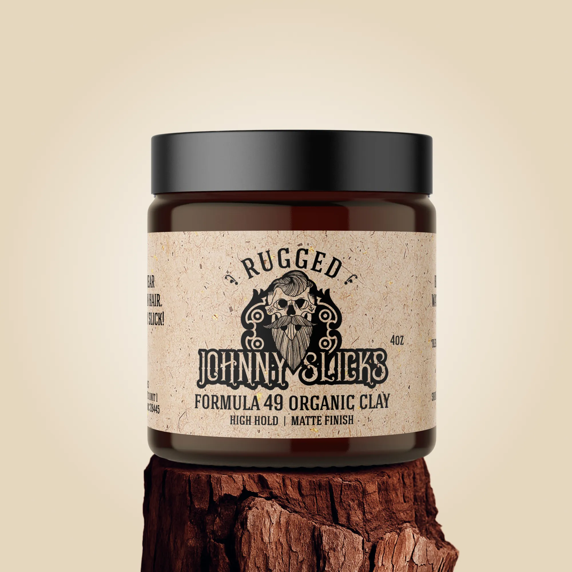 Formula 49 Clay Pomade - Strong Hold with a Natural Matte Finish