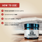 Formula 49 Clay Pomade - Strong Hold with a Natural Matte Finish