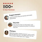 Organic Shampoo - For Healthy Growth & Dandruff Relief